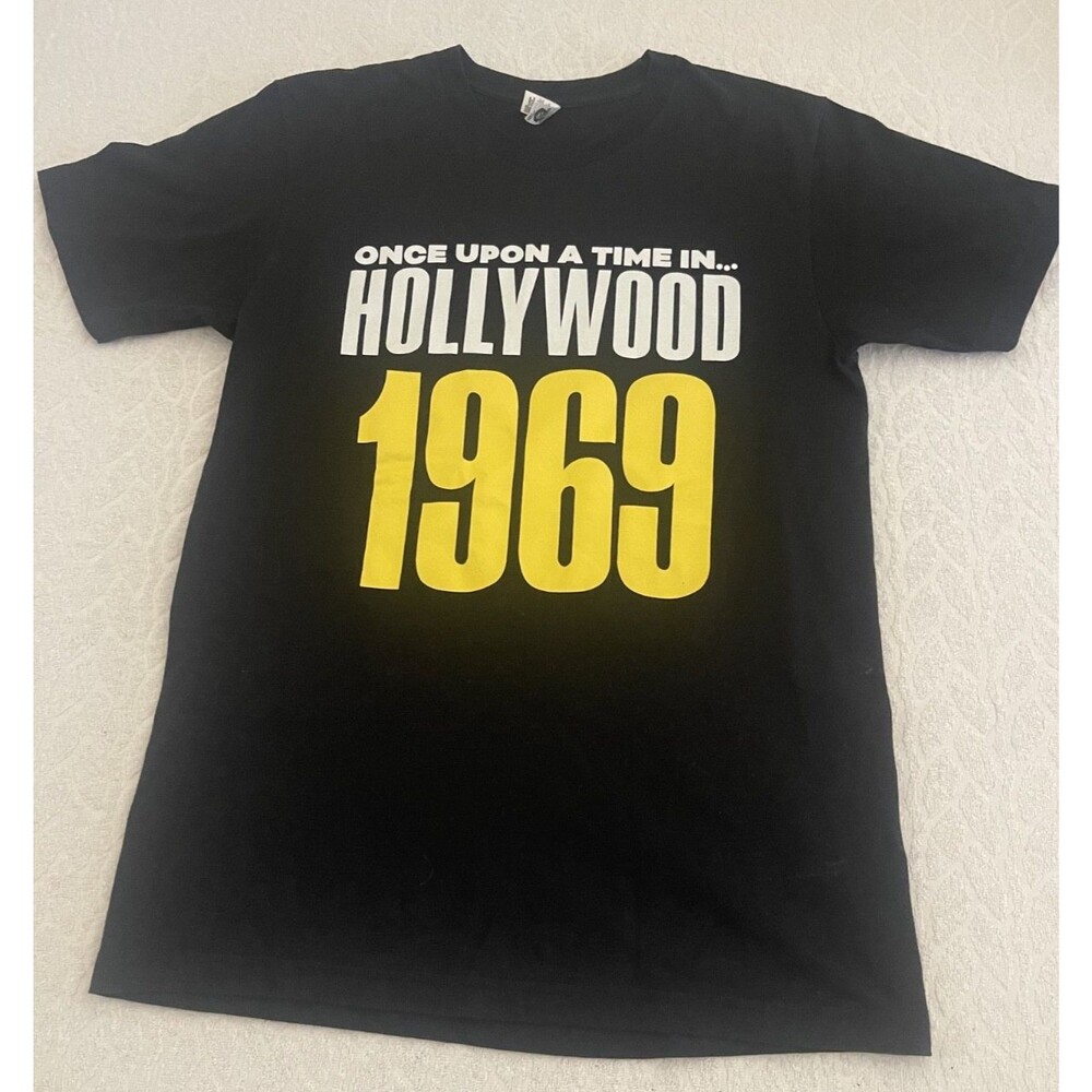 Once a Upon In Time Hollywood 1969 Shirt New Beverly Cinema Tarantino SZ M Black